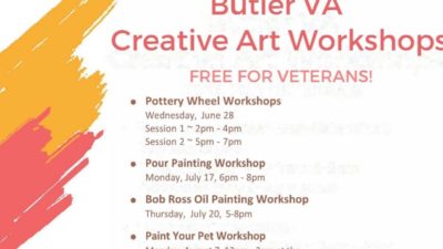 Butler VA Creative Art Workshops