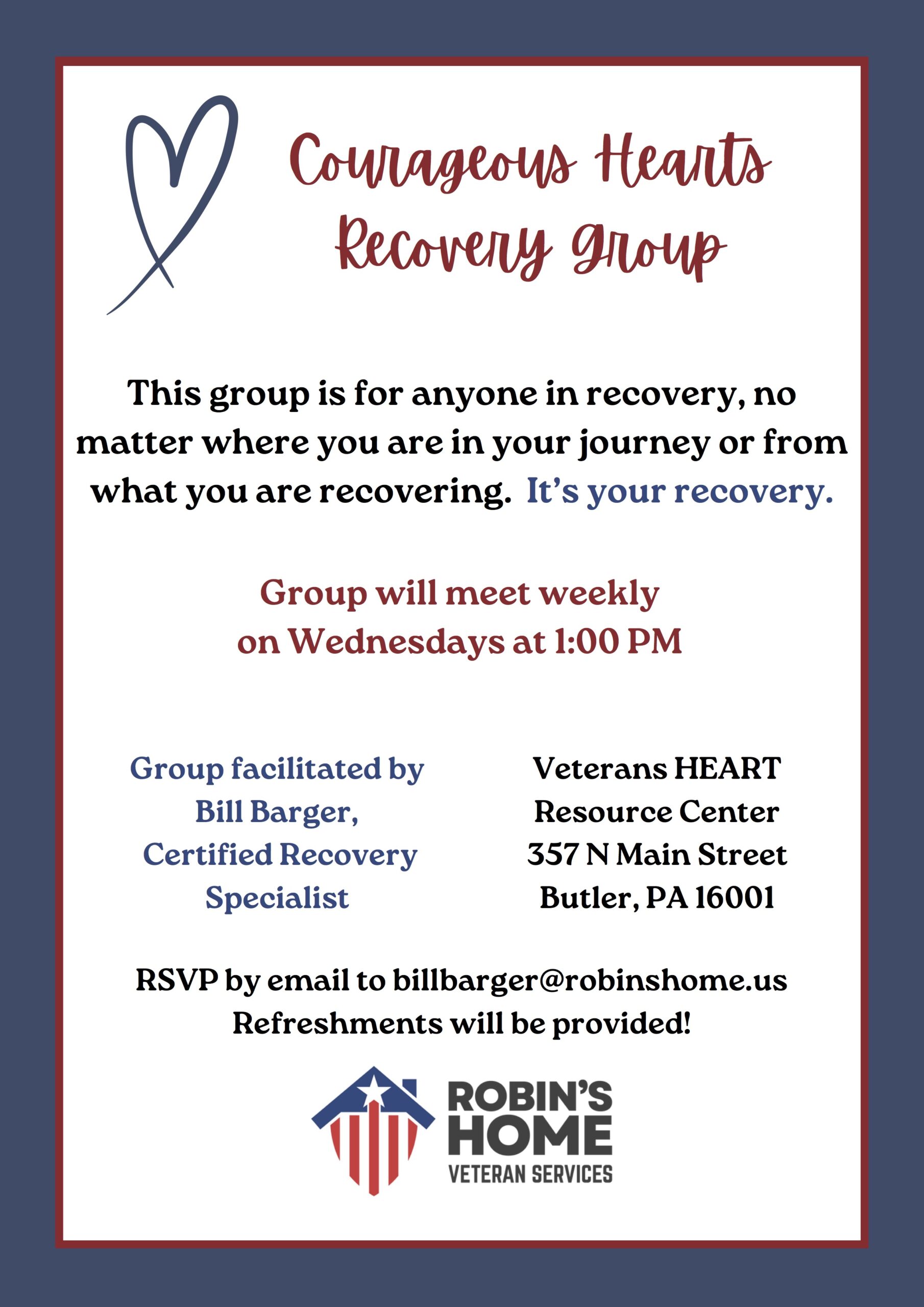 Courageous Hearts Recovery Group