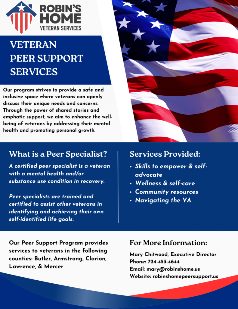 Veteran Peer Support Services