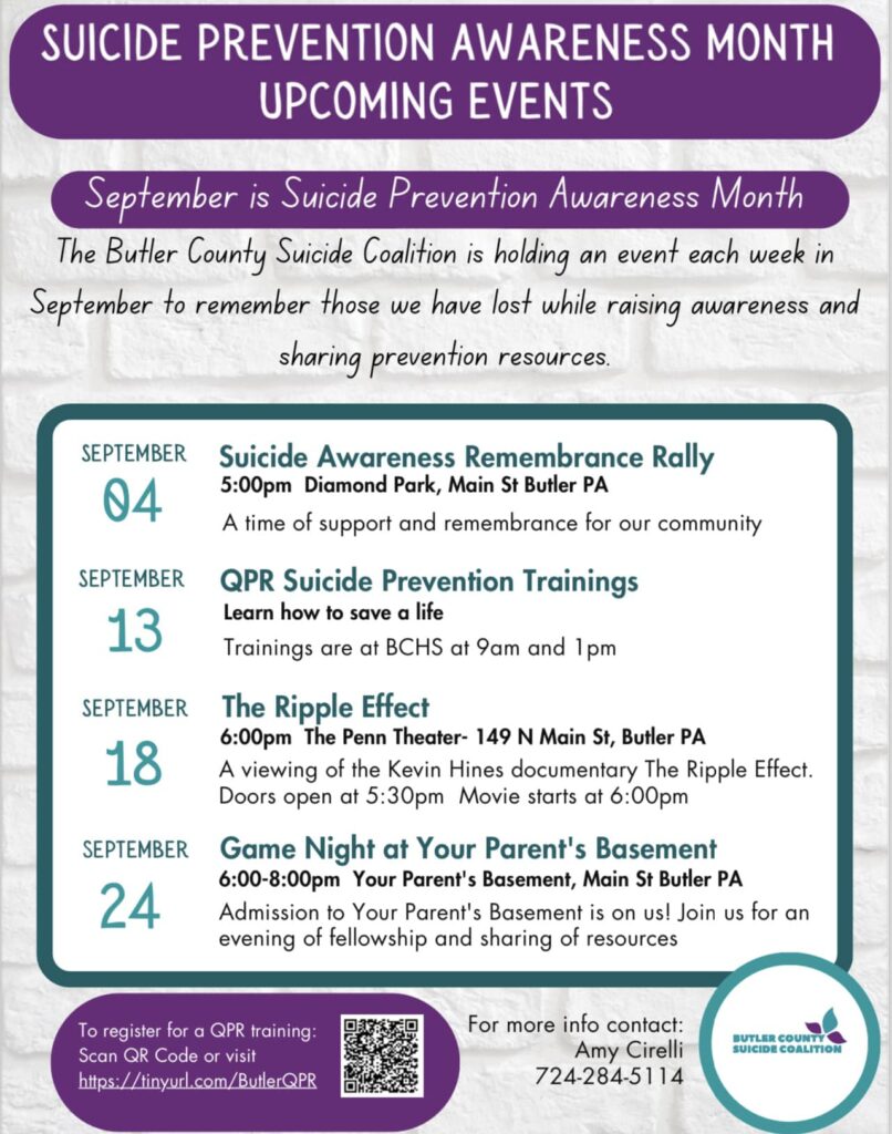 Suicide Prevention Awareness Month