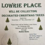 Lowrie Place Decorated Trees