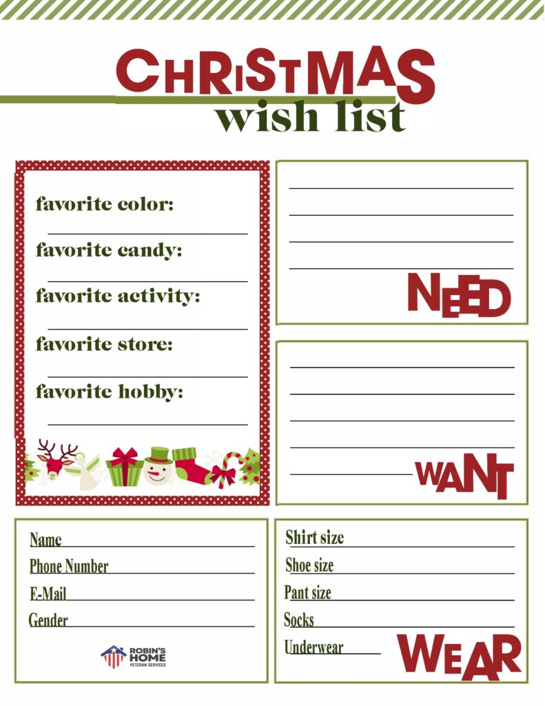 Christmas Wish List