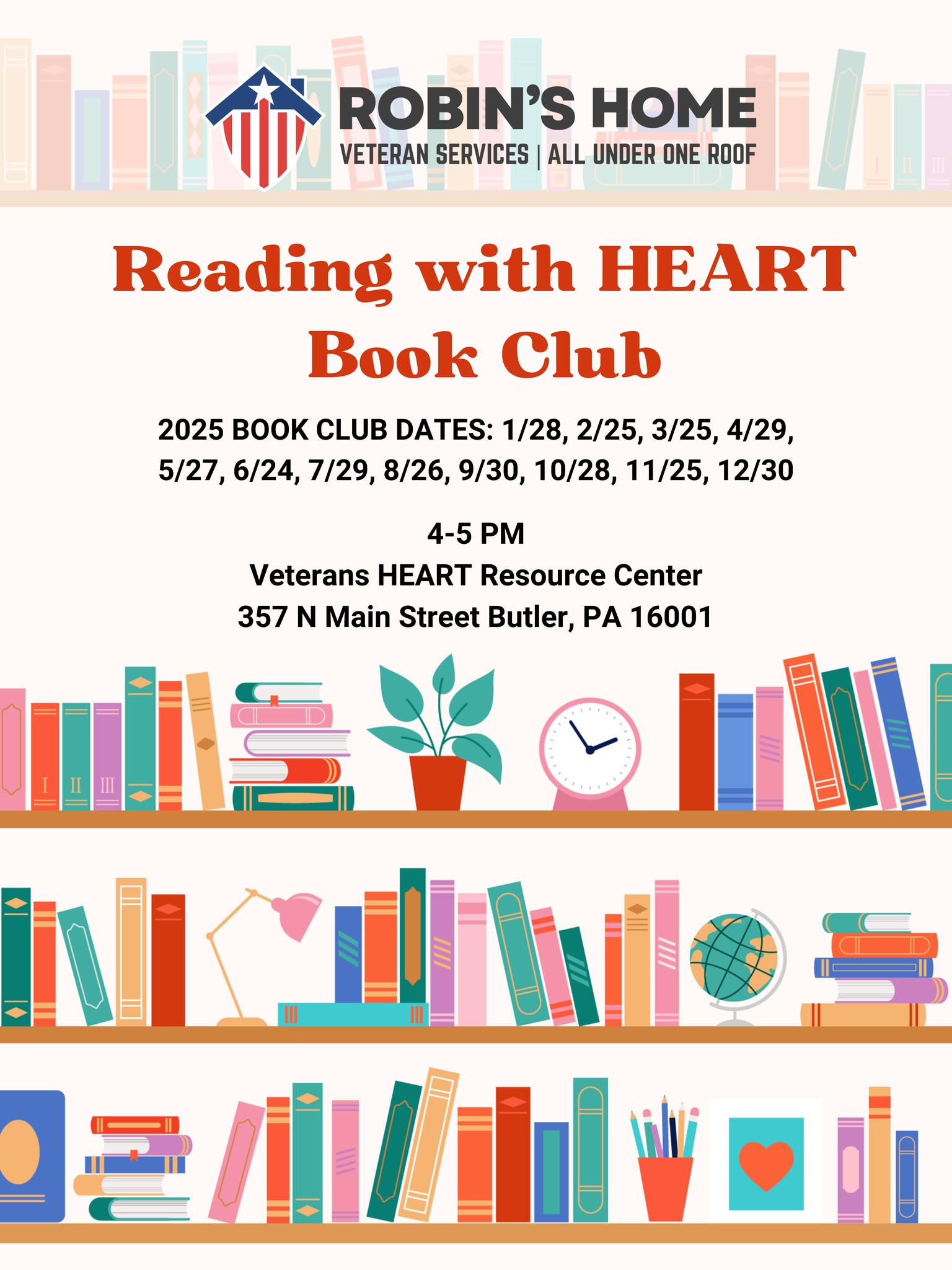 Reading with HEART Book Club